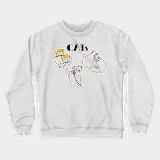 Cats Crewneck Sweatshirt